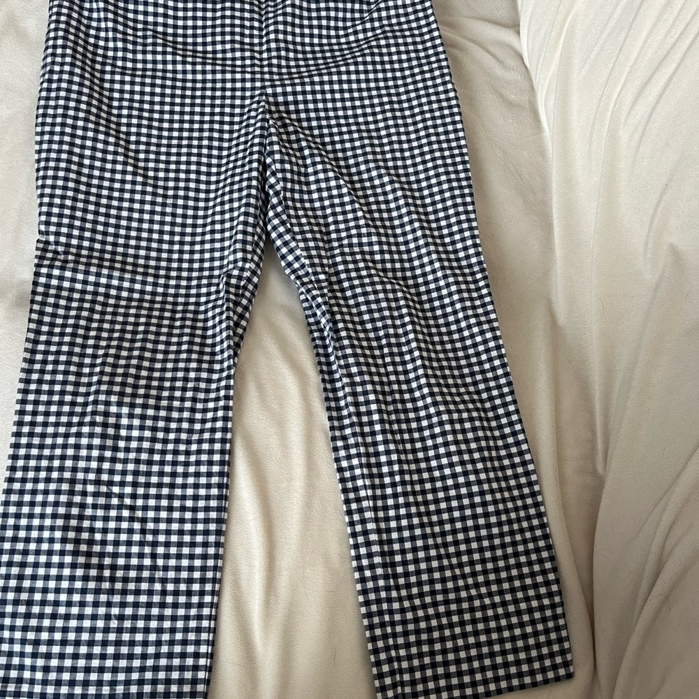 Tommy Hilfiger Navy Gingham Light Capris